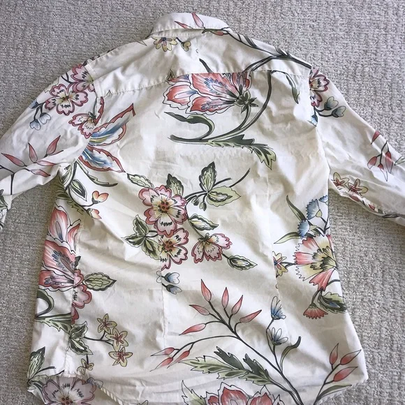 LAUREN by Ralph Lauren Spring /Summer Blouse Medium - Picture 5 of 7